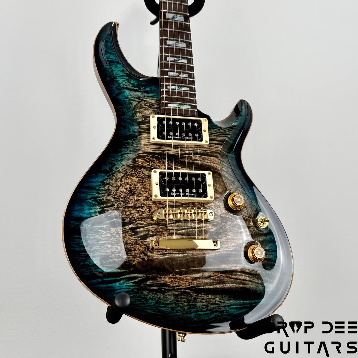 ESP Original Series Mystique CTM Electric Guitar w/ Case - See Thru Black Blue Burst