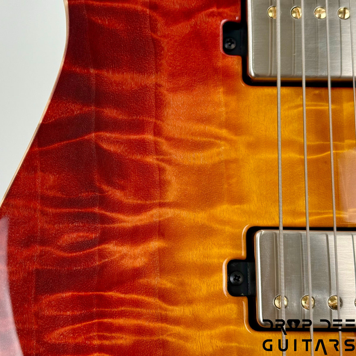 Mayones Aquila Elite S 7 Baritone 7-String Electric Guitar w/ Case - Lava Burst Gloss