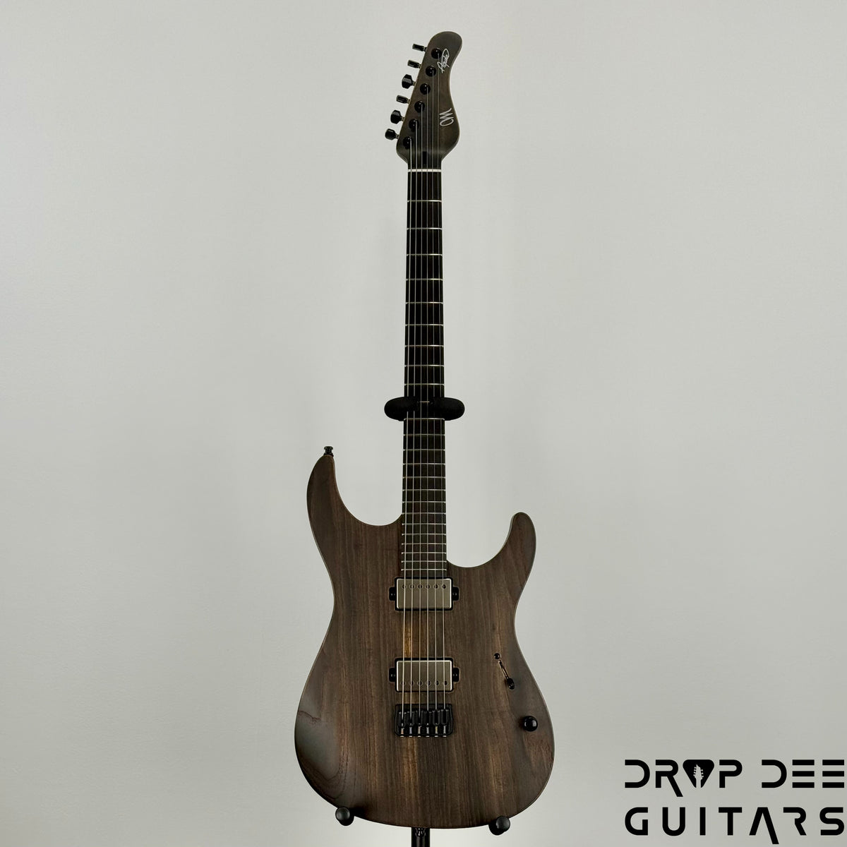Mayones Adam Christianson Aquila Cardinal Baritone Electric Guitar w/ Case - Antique Black Matt