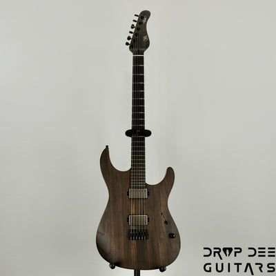 Mayones Adam Christianson Aquila Cardinal Baritone Electric Guitar w/ Case - Antique Black Matt