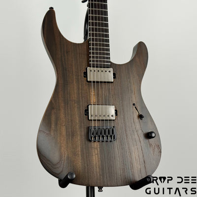 Mayones Adam Christianson Aquila Cardinal Baritone Electric Guitar w/ Case - Antique Black Matt