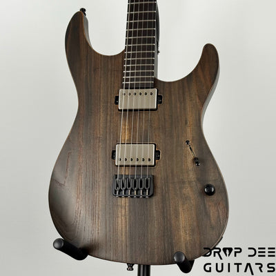 Mayones Adam Christianson Aquila Cardinal Baritone Electric Guitar w/ Case - Antique Black Matt