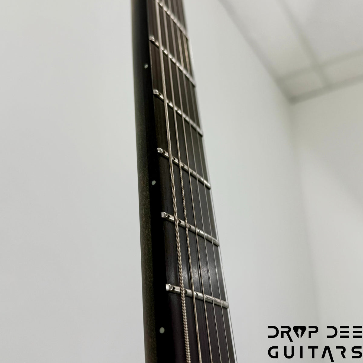 Mayones Adam Christianson Aquila Cardinal Baritone Electric Guitar w/ Case - Antique Black Matt