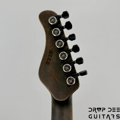 Mayones Adam Christianson Aquila Cardinal Baritone Electric Guitar w/ Case - Antique Black Matt