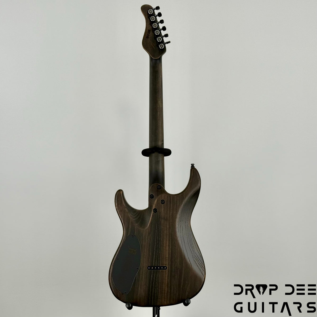 Mayones Adam Christianson Aquila Cardinal Baritone Electric Guitar w/ Case - Antique Black Matt