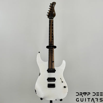 Mayones Adam Christianson Aquila Cardinal Aged Electric Guitar w/ Case - Cardinal White Aged