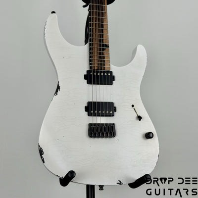 Mayones Adam Christianson Aquila Cardinal Aged Electric Guitar w/ Case - Cardinal White Aged
