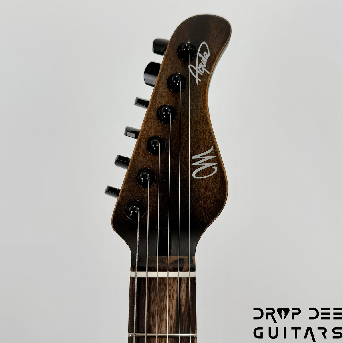 Mayones Adam Christianson Aquila Cardinal Aged Electric Guitar w/ Case - Cardinal White Aged