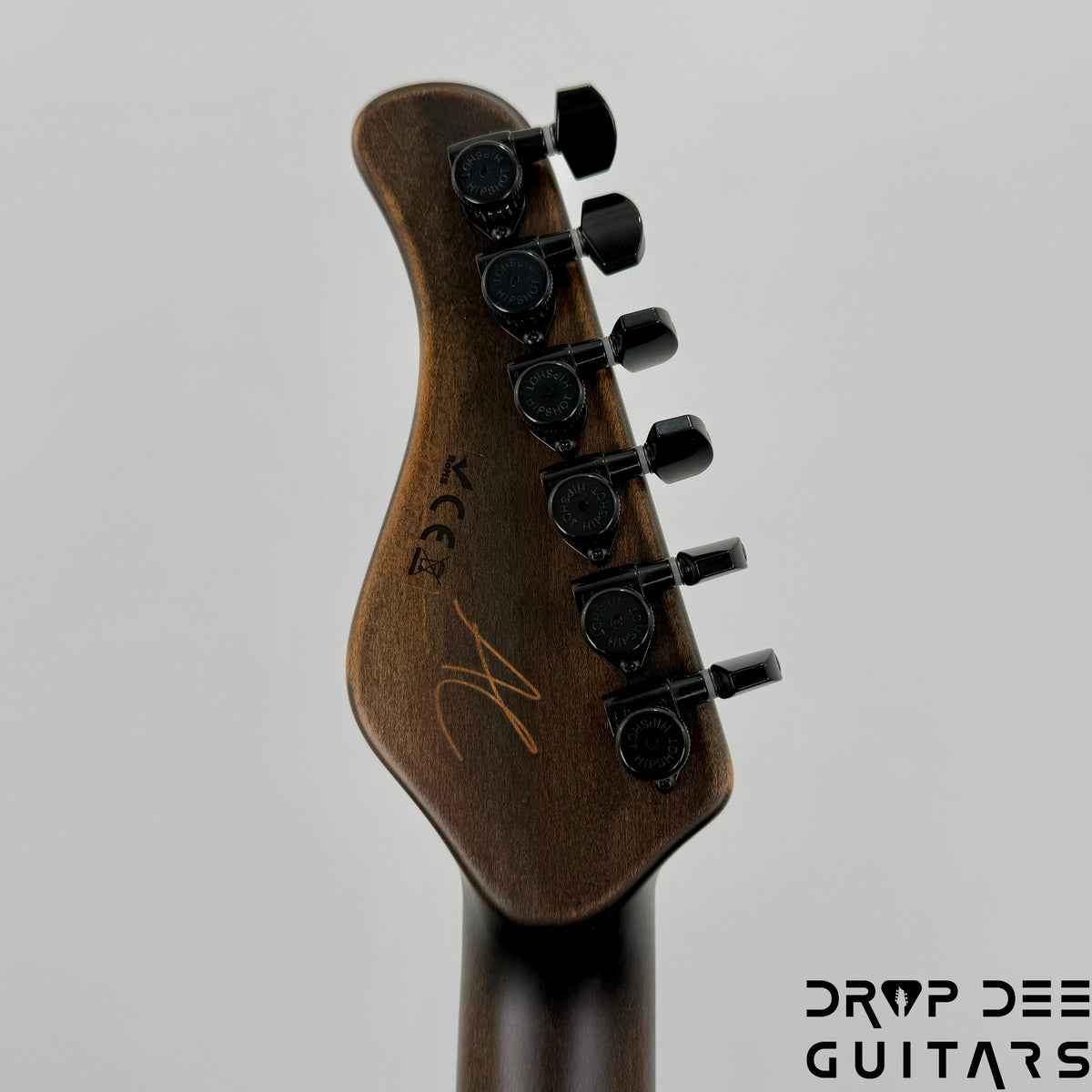 Mayones Adam Christianson Aquila Cardinal Aged Electric Guitar w/ Case - Cardinal White Aged