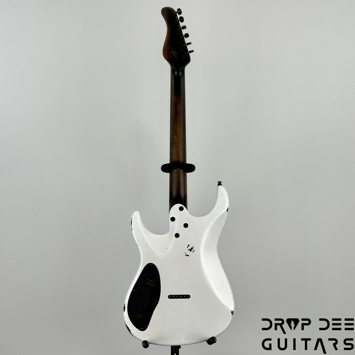 Mayones Adam Christianson Aquila Cardinal Aged Electric Guitar w/ Case - Cardinal White Aged