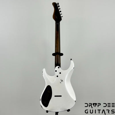 Mayones Adam Christianson Aquila Cardinal Aged Electric Guitar w/ Case - Cardinal White Aged