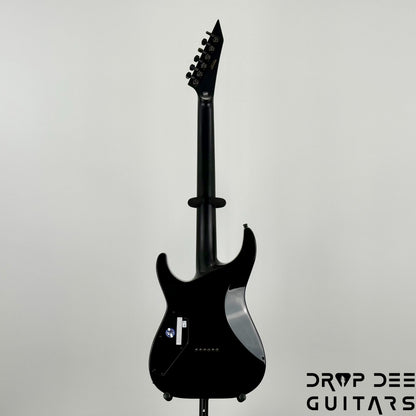 ESP E-II M-II HT Electric Guitar w/ Case - Mercury Blue Burst