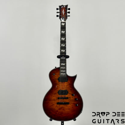 ESP E-II Eclipse Electric Guitar/ Case - Tiger Eye Sunburst