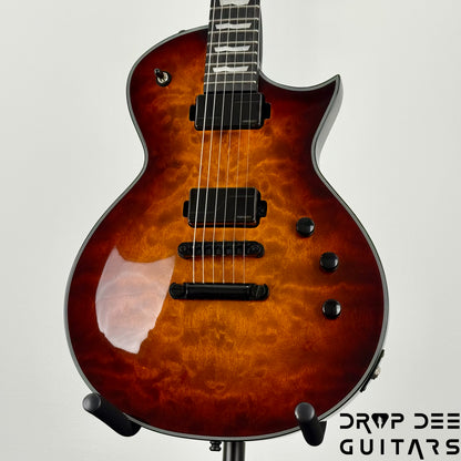 ESP E-II Eclipse Electric Guitar/ Case - Tiger Eye Sunburst