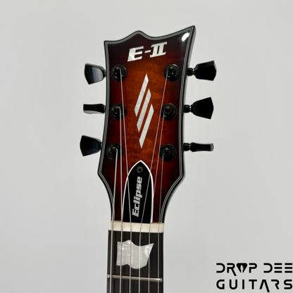 ESP E-II Eclipse Electric Guitar/ Case - Tiger Eye Sunburst