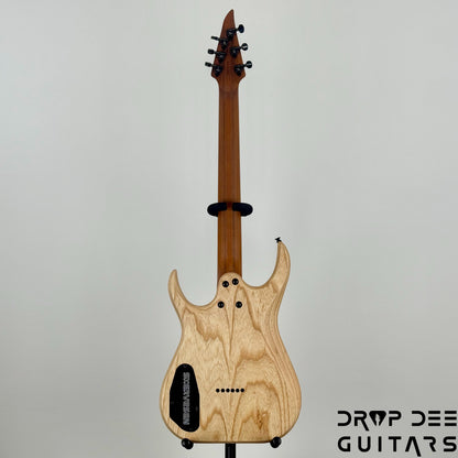 Skervesen Velociraptor 6 Electric Guitar w/ Bag (7031) - Trans White