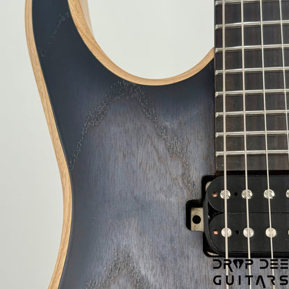Skervesen Velociraptor 6 Electric Guitar w/ Bag (7093) - Trans Black Burst