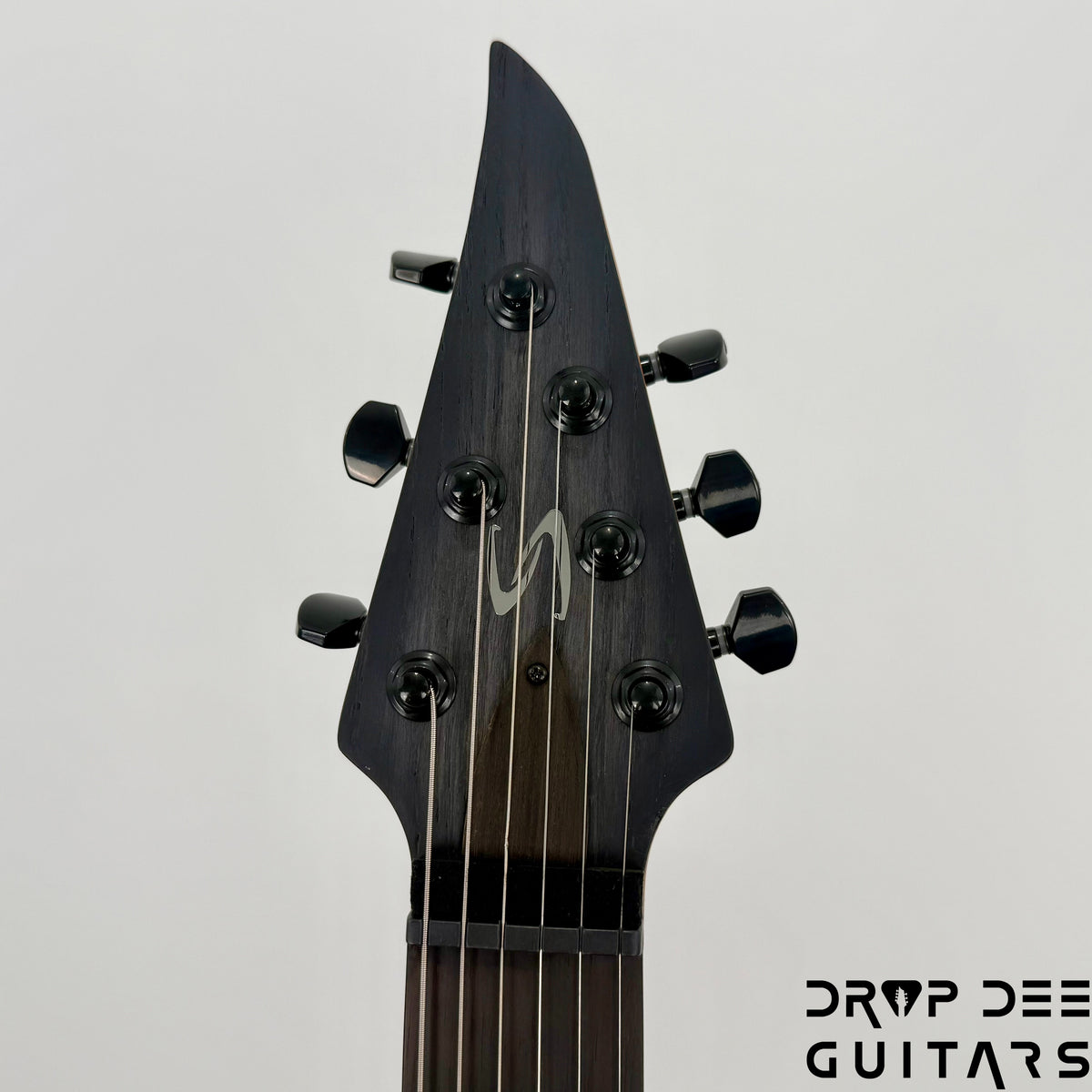 Skervesen Velociraptor 6 Electric Guitar w/ Bag (7093) - Trans Black Burst