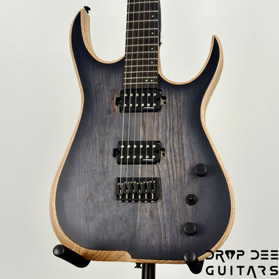 Skervesen Velociraptor 6 Electric Guitar w/ Bag (7098) - Trans Black Burst