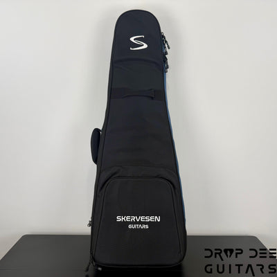 Skervesen Velociraptor 6 Electric Guitar w/ Bag (7050) - Trans Black Burst