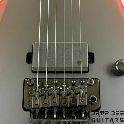 ESP LTD Arrow Black Metal Electric Guitar - Black Red Burst Satin