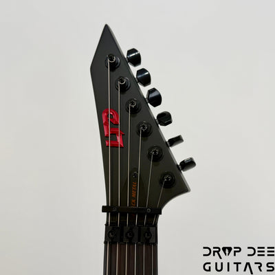 ESP LTD Arrow Black Metal Electric Guitar - Black Red Burst Satin