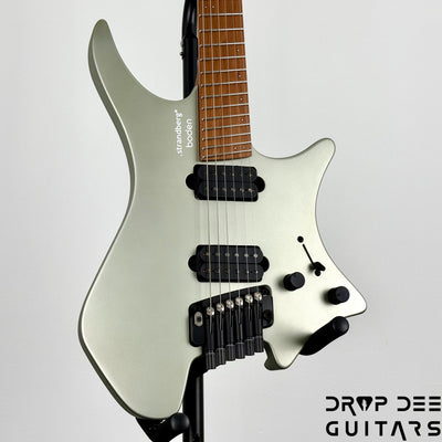 Strandberg Boden Standard N2.6T Tremolo Multiscale Headless Electric Guitar w/ Bag - Shoreline Mist Metallic