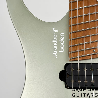 Strandberg Boden Standard N2.6T Tremolo Multiscale Headless Electric Guitar w/ Bag - Shoreline Mist Metallic
