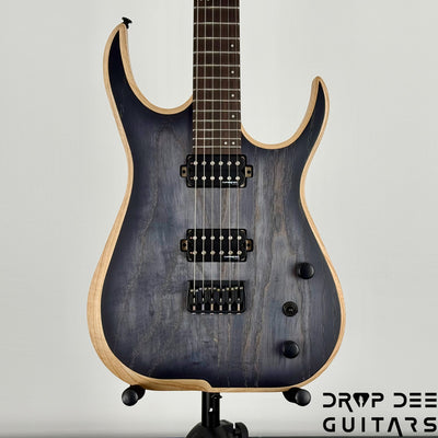Skervesen Velociraptor 6 Electric Guitar w/ Bag (7050) - Trans Black Burst