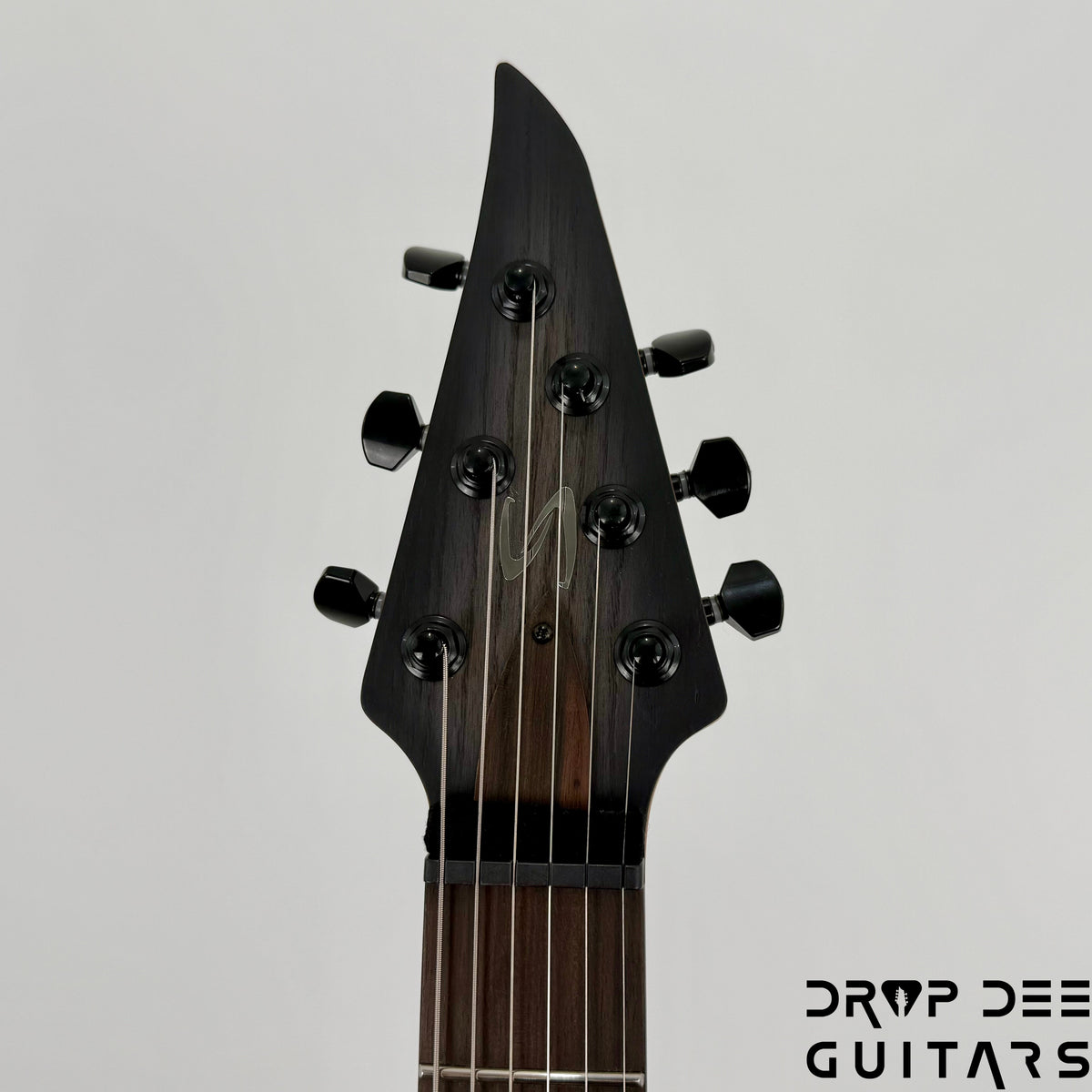 Skervesen Velociraptor 6 Electric Guitar w/ Bag (7050) - Trans Black Burst