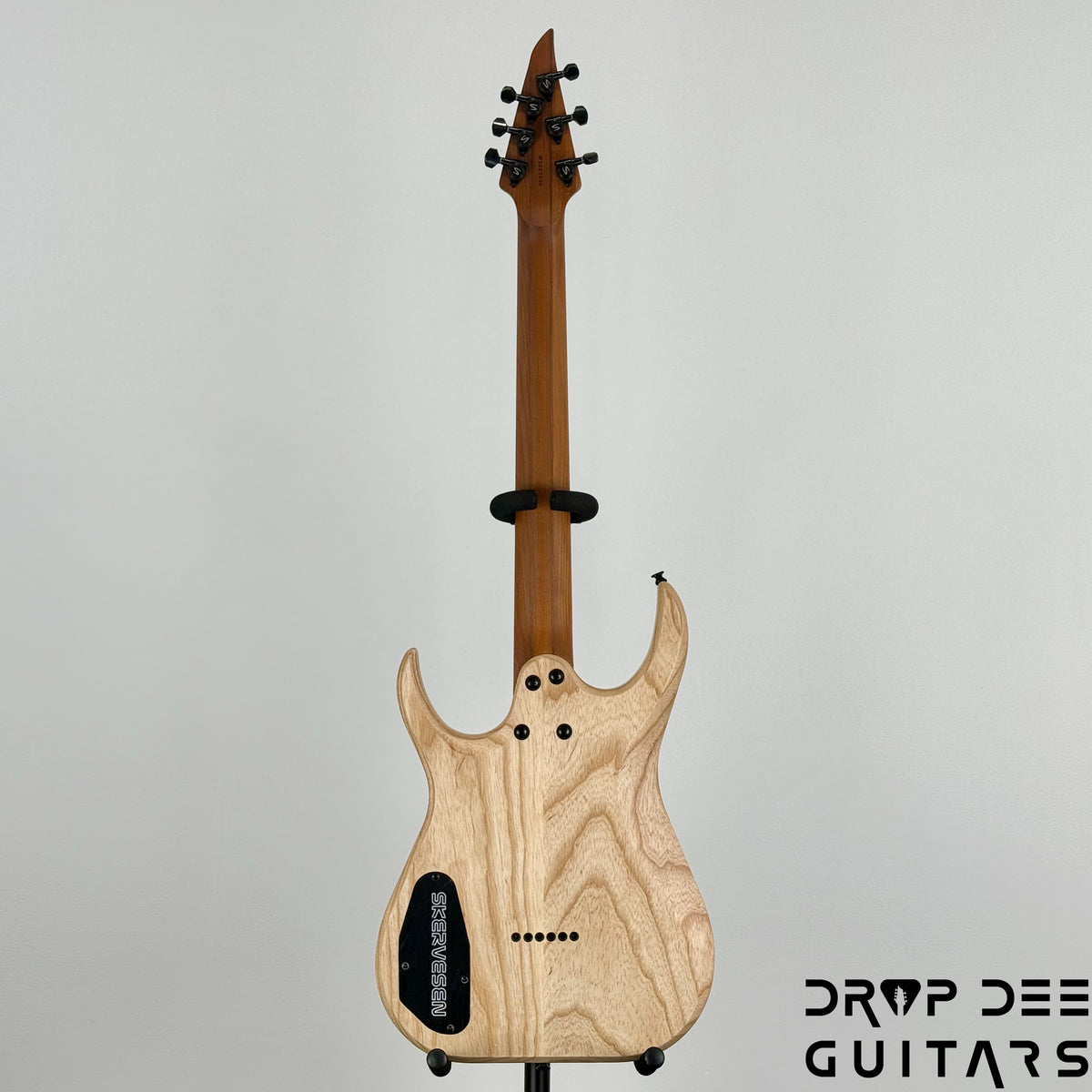Skervesen Velociraptor 6 Electric Guitar w/ Bag (7050) - Trans Black Burst