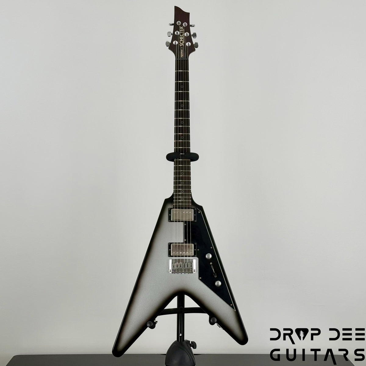 Schecter Custom Shop Nick Johnston USA V-1 Electric Guitar w/ Case - Atomic Mercury