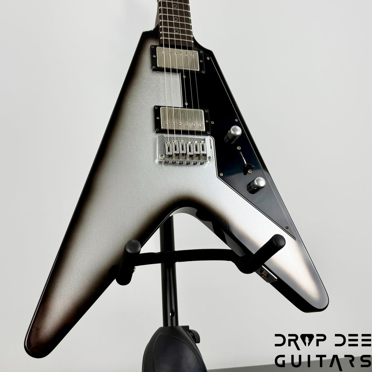 Schecter Custom Shop Nick Johnston USA V-1 Electric Guitar w/ Case - Atomic Mercury