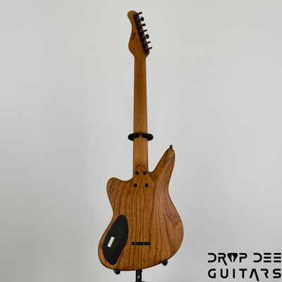 Mayones Jassper Elite 7 Baritone Electric Guitar w/ Case - Turquoise Iris Satin