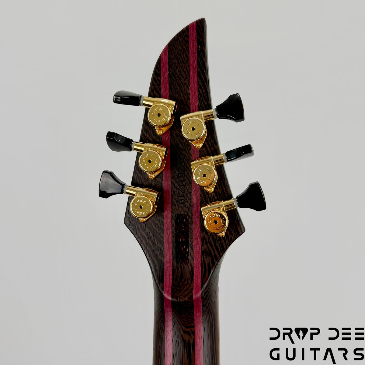 Mayones Duvell Elite 6 Electric Guitar w/ Case - Monolith Custom Satin + Swirl