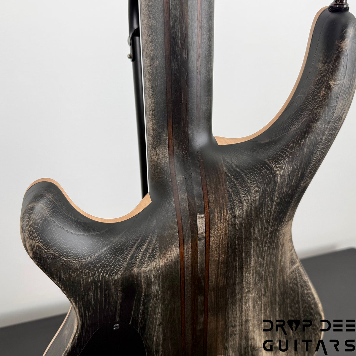 Mayones Regius CoreGuard 6 Electric Guitar w/ Case - Antique Black Matt w/ Black Gold Mercury Swirl Gloss