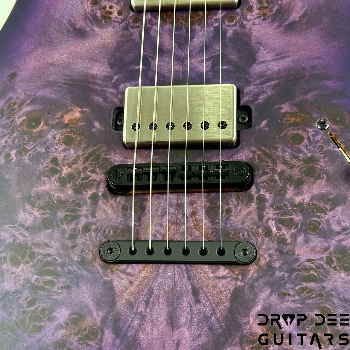 Mayones Jassper Elite 6 Electric Guitar w/ Case - Infinite Purple Satine
