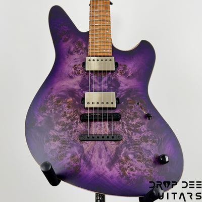 Mayones Jassper Elite 6 Electric Guitar w/ Case - Infinite Purple Satine