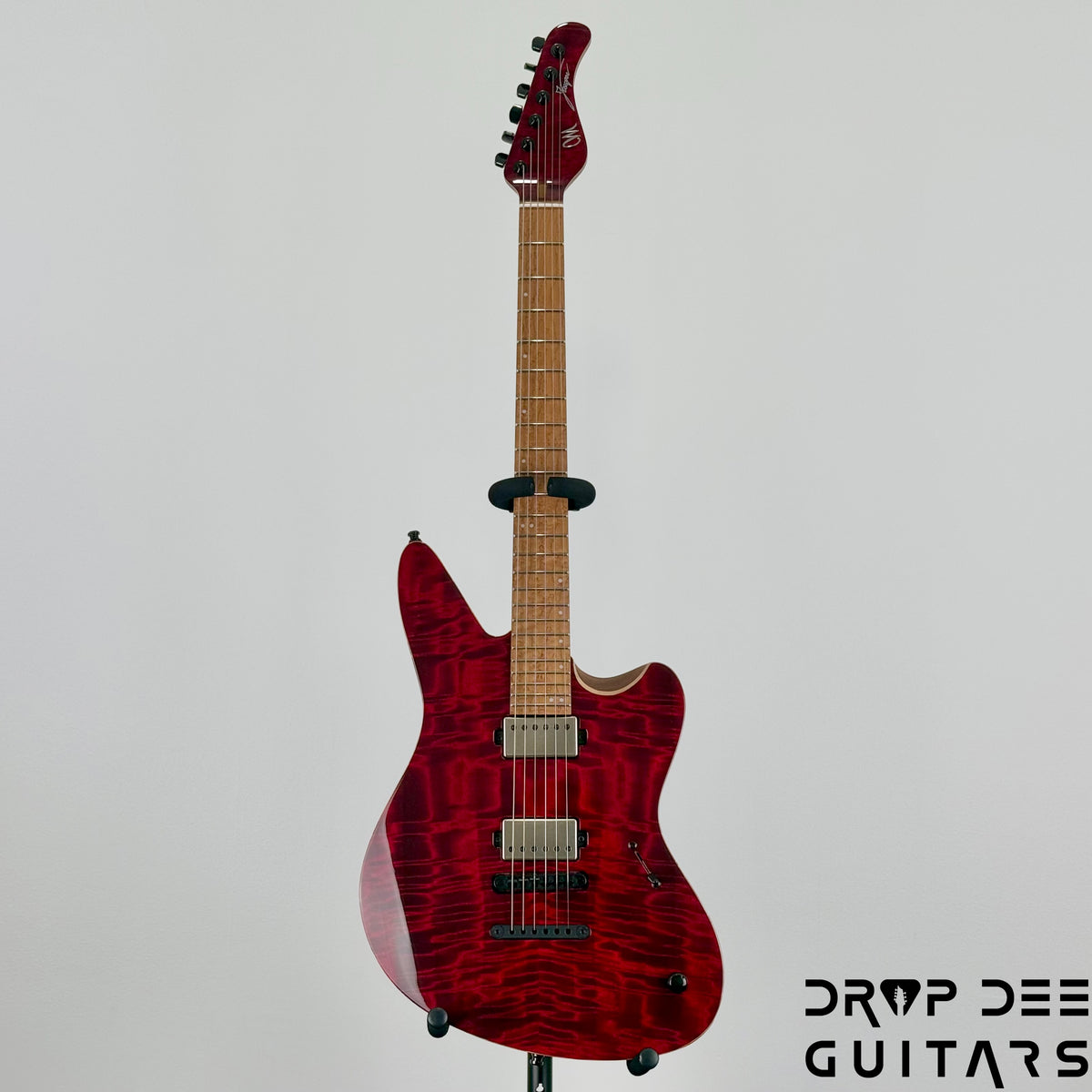 Mayones Jassper Elite 6 Electric Guitar w/ Case - Red Spirit Gloss