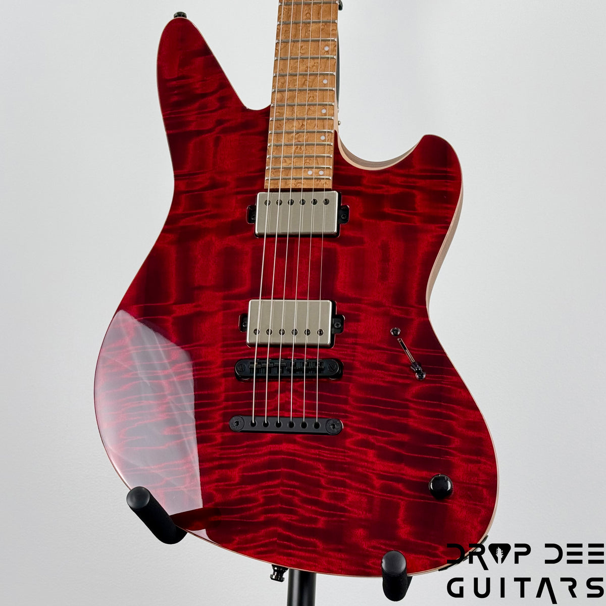 Mayones Jassper Elite 6 Electric Guitar w/ Case - Red Spirit Gloss