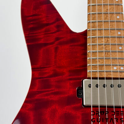 Mayones Jassper Elite 6 Electric Guitar w/ Case - Red Spirit Gloss