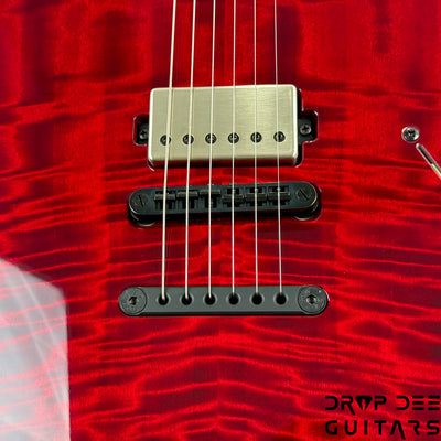 Mayones Jassper Elite 6 Electric Guitar w/ Case - Red Spirit Gloss