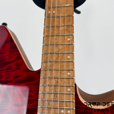 Mayones Jassper Elite 6 Electric Guitar w/ Case - Red Spirit Gloss