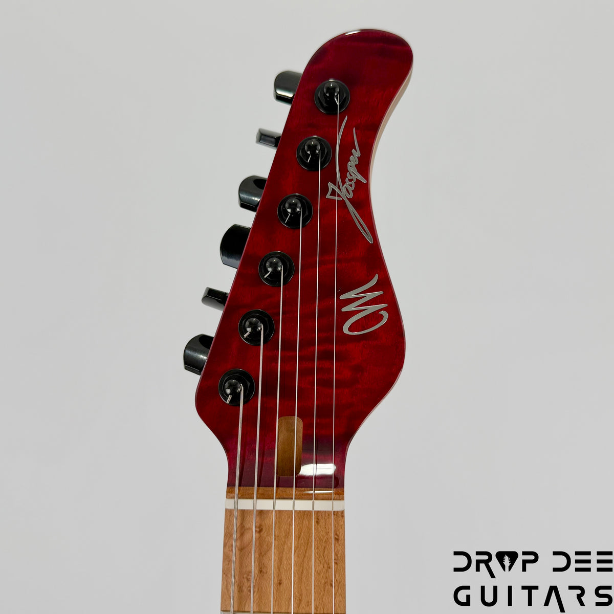 Mayones Jassper Elite 6 Electric Guitar w/ Case - Red Spirit Gloss