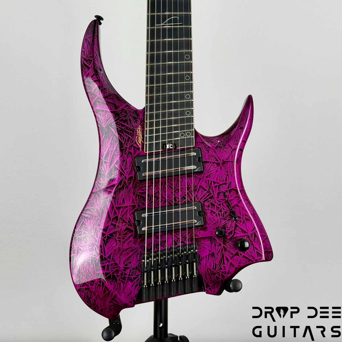 Legator Revenant R8F Multiscale Headless 8-String Electric Guitar - Purple Rain