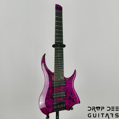 Legator Revenant R8F Multiscale Headless 8-String Electric Guitar - Purple Rain