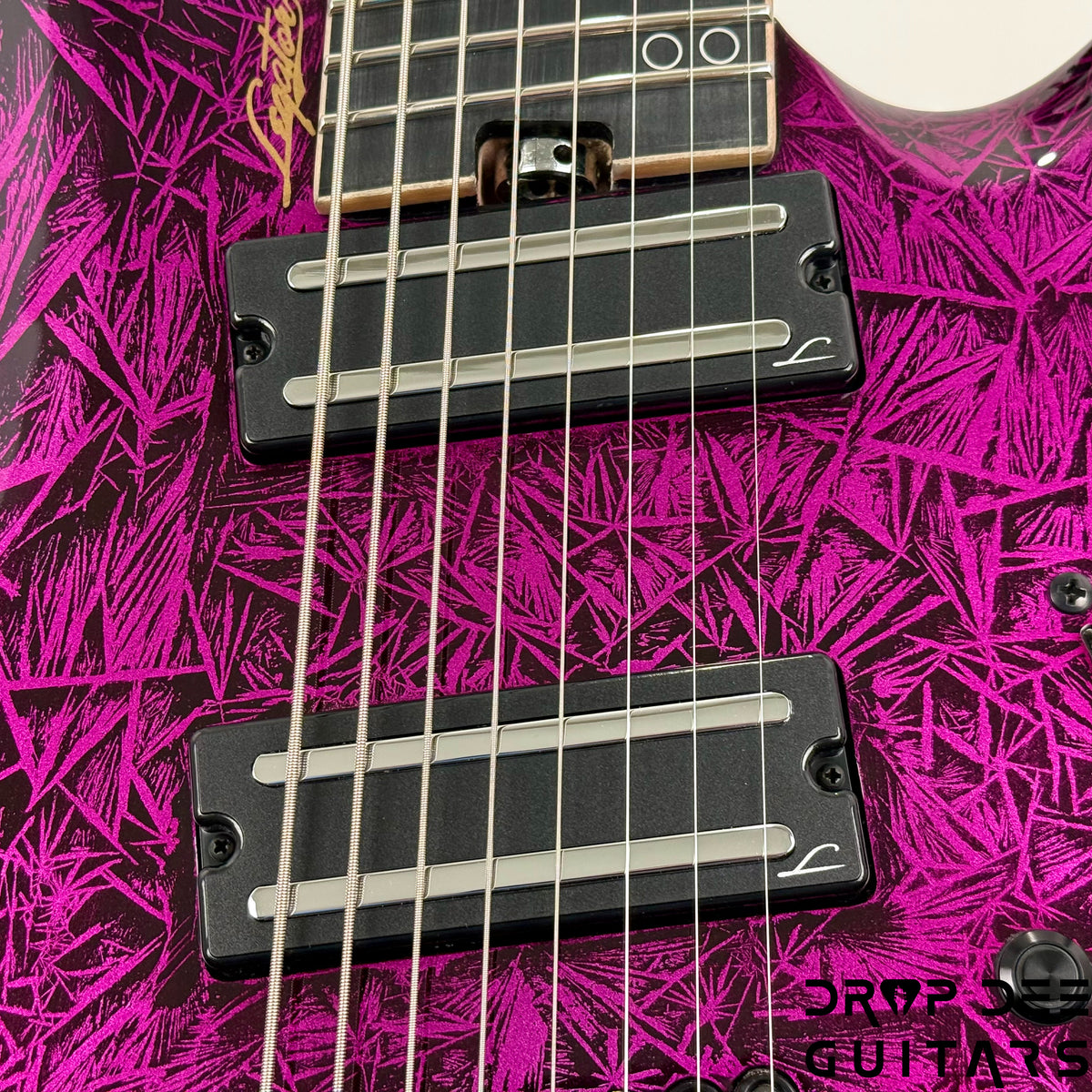 Legator Revenant R8F Multiscale Headless 8-String Electric Guitar - Purple Rain