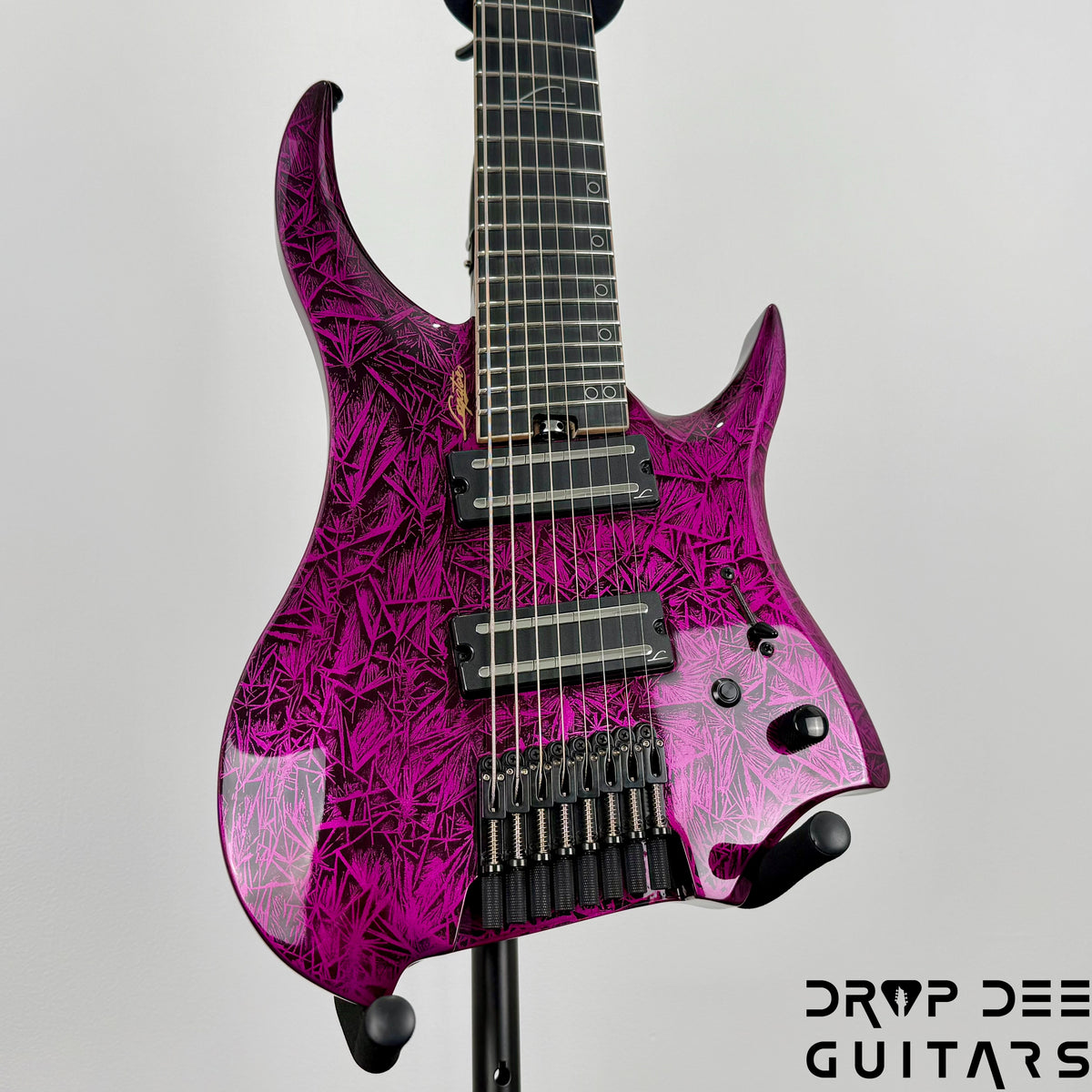 Legator Revenant R8F Multiscale Headless 8-String Electric Guitar - Purple Rain