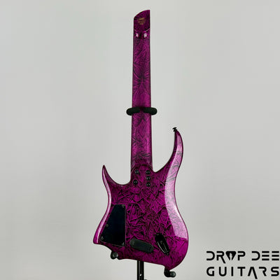 Legator Revenant R8F Multiscale Headless 8-String Electric Guitar - Purple Rain