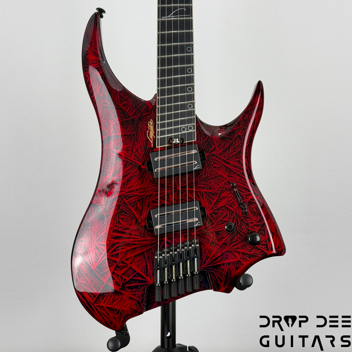 Legator Revenant R6F Multiscale Headless Electric Guitar - Bloody Mary